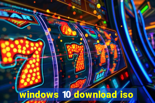 windows 10 download iso